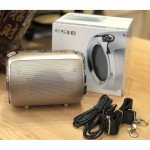 Wholesale Aluminum Drum Style Portable Bluetooth Speaker with Carry Strap S518 (Gold)